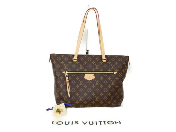 imgrc0074507860 Louis Vuitton Jena MM Tote Bag Monogram Brown Beige