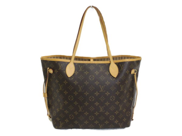 imgrc0074902228 Louis Vuitton Neverfull Shoulder Bag Monogram Canvas Brown