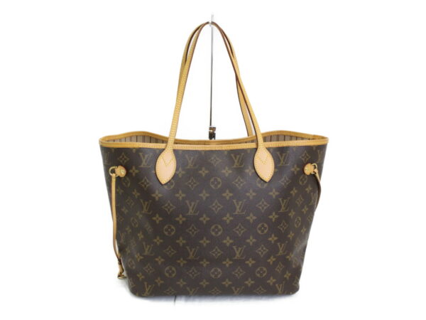 imgrc0074902229 Louis Vuitton Neverfull Shoulder Bag Monogram Canvas Brown