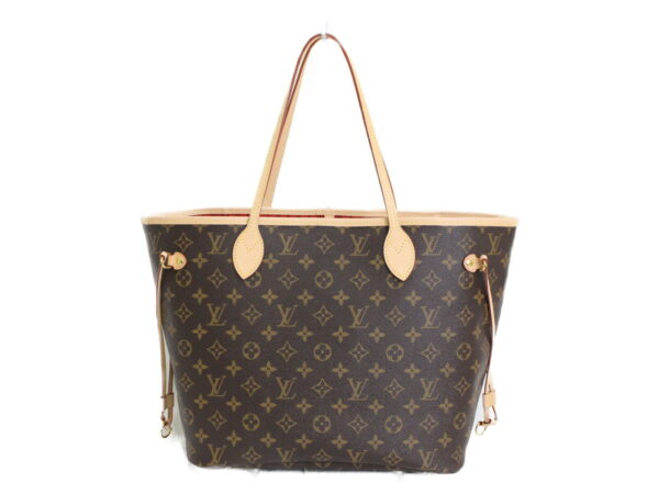 imgrc0074902255 Louis Vuitton Neverfull Shoulder Bag Monogram Canvas Brown