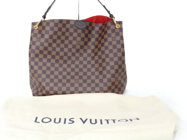 imgrc0074907066 Louis Vuitton Graceful MM Tote Bag Damier Ebene Brown