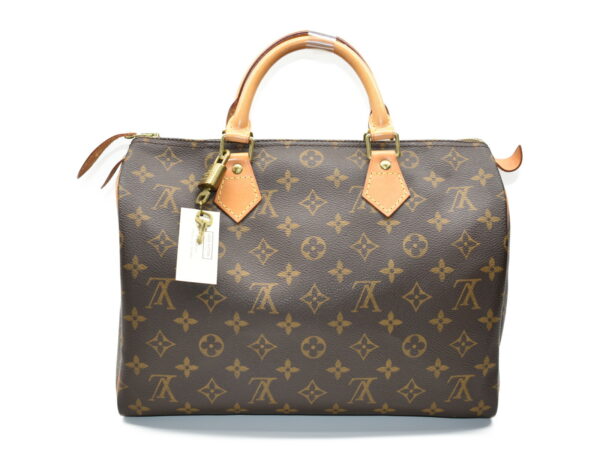 imgrc0074926337 Louis Vuitton Speedy 30 Handbag Monogram Brown