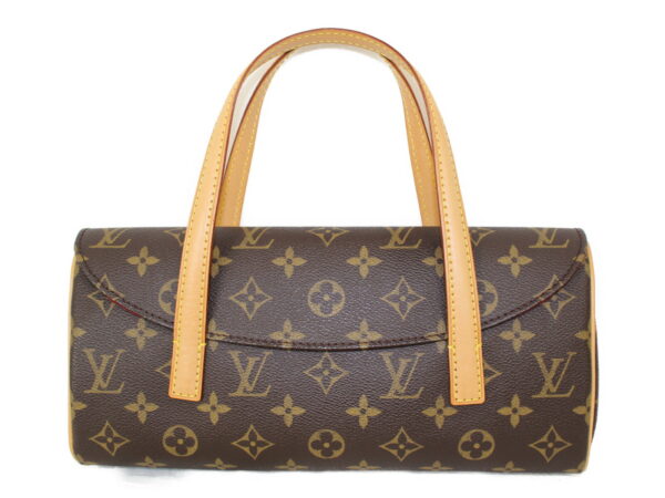 imgrc0074935926 Louis Vuitton Sonatine Handbag Canvas Brown