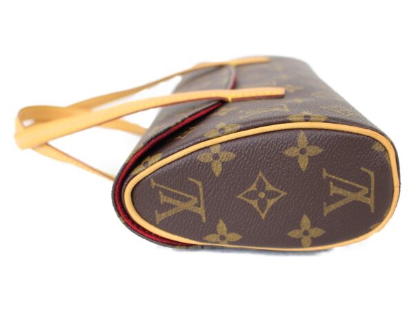 imgrc0074935928 Louis Vuitton Sonatine Handbag Canvas Brown