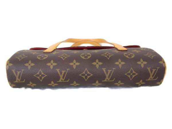 imgrc0074935930 Louis Vuitton Sonatine Handbag Canvas Brown