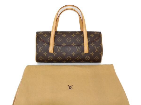 imgrc0074935938 Louis Vuitton Sonatine Handbag Canvas Brown