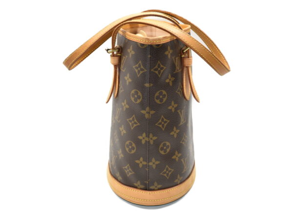 imgrc0074941927 Louis Vuitton Bucket PM Handbag Monogram Brown