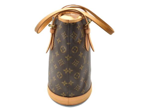 imgrc0074941928 Louis Vuitton Bucket PM Handbag Monogram Brown