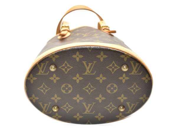 imgrc0074941930 Louis Vuitton Bucket PM Handbag Monogram Brown