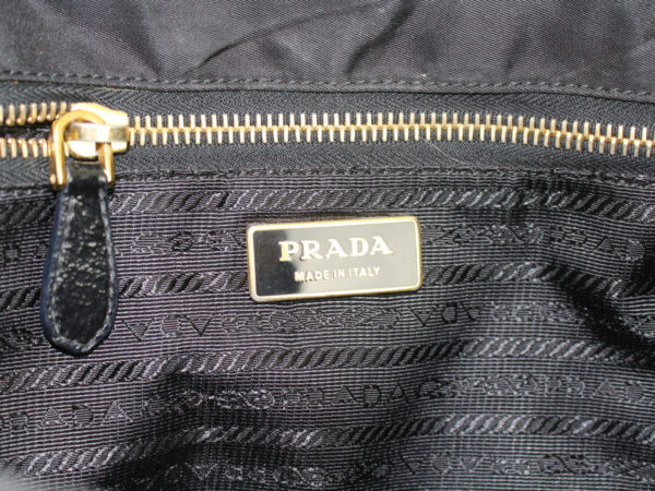 imgrc0075046160 Prada Nylon Tote Bag Black