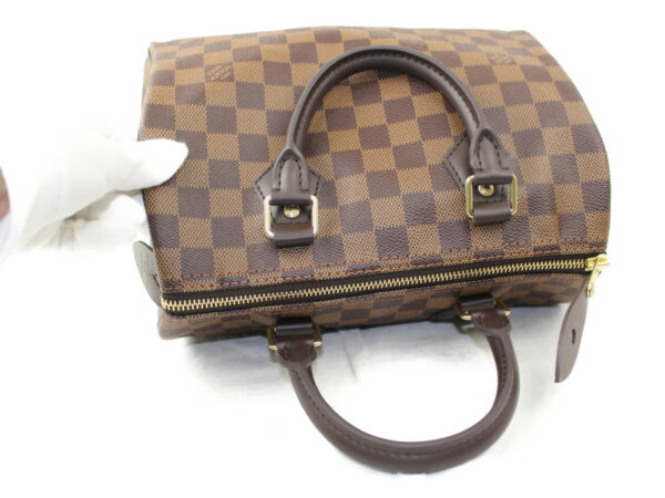 imgrc0075100468 Louis Vuitton Speedy 25 Mini Bag Damier Canvas Brown