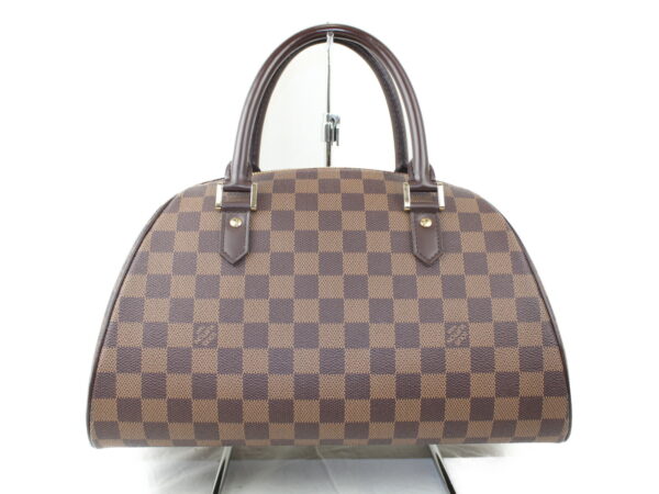 imgrc0075115686 Louis Vuitton Rivera Mm Handbag Damier Ebene Brown