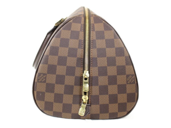 imgrc0075115688 Louis Vuitton Rivera Mm Handbag Damier Ebene Brown