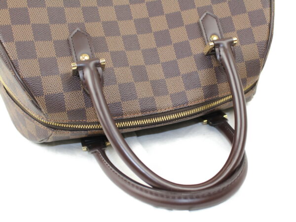 imgrc0075115691 Louis Vuitton Rivera Mm Handbag Damier Ebene Brown