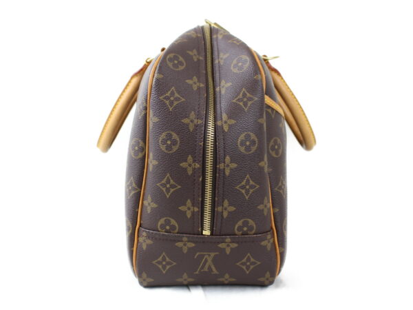 imgrc0075119997 Louis Vuitton Deauville Handbag Monogram Canvas Brown