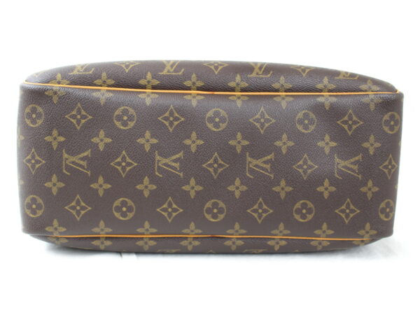 imgrc0075119998 Louis Vuitton Deauville Handbag Monogram Canvas Brown