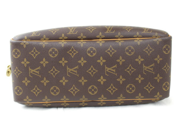 imgrc0075120023 Louis Vuitton Deauville Handbag Monogram Canvas Brown