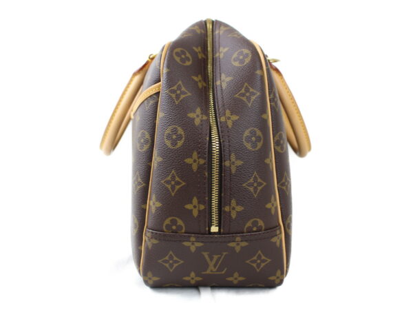 imgrc0075120049 Louis Vuitton Deauville Handbag Monogram Canvas Brown