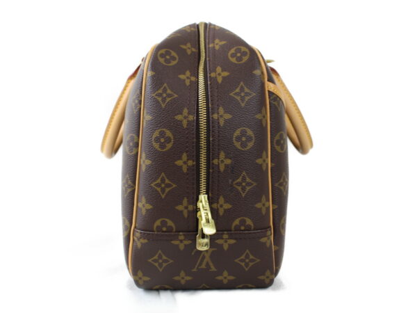 imgrc0075120050 Louis Vuitton Deauville Handbag Monogram Canvas Brown