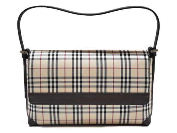 imgrc0075135089 Burberry Check Shoulder Bag Beige