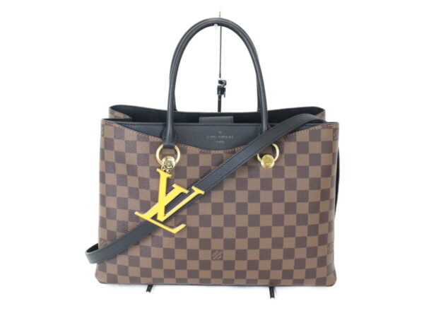 imgrc0075142110 Louis Vuitton Riverside Handbag Damier Canvas Black