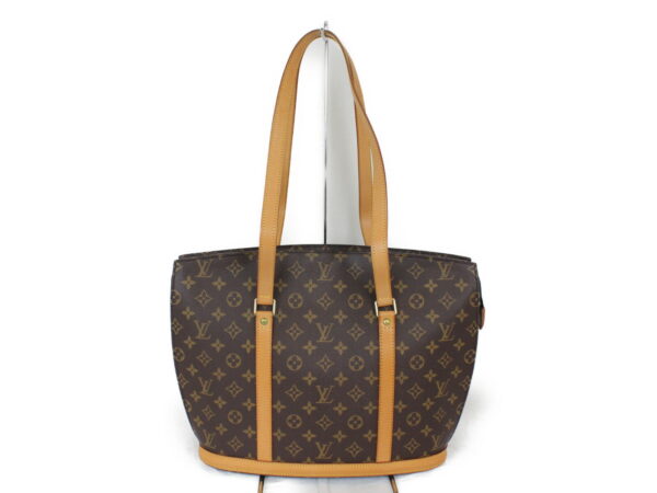 imgrc0075169320 Louis Vuitton Babylon Handbag Monogram Canvas Brown