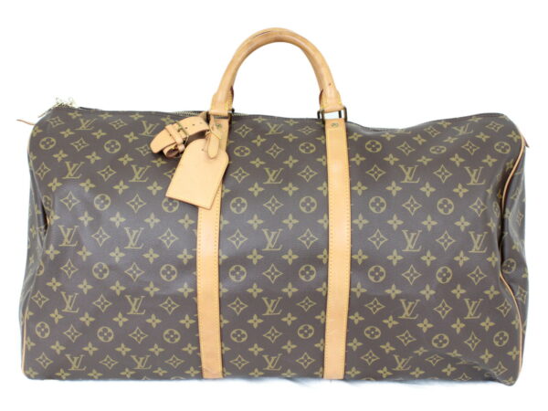 imgrc0075176076 Louis Vuitton Keepall 60 Travel Bag Monogram Canvas Brown