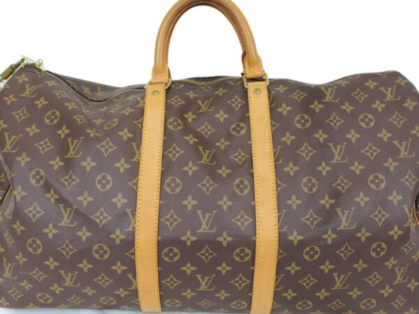 imgrc0075177136 Louis Vuitton Keepall 55 Monogram Travel Bag Brown