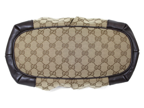 imgrc0075183908 Gucci Diamante 2WAY Bag Canvas Brown