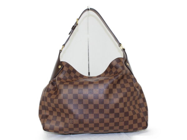 imgrc0075183999 Louis Vuitton Regia Shoulder Bag Damier Ebene Brown