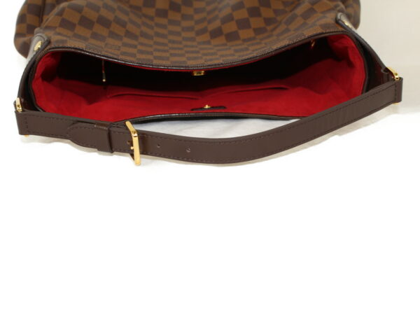 imgrc0075184006 Louis Vuitton Regia Shoulder Bag Damier Ebene Brown