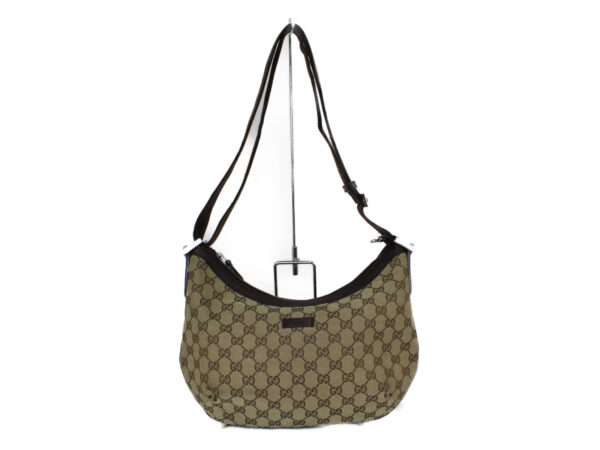 imgrc0075184713 Gucci GG Canvas Crossbody Bag Brown