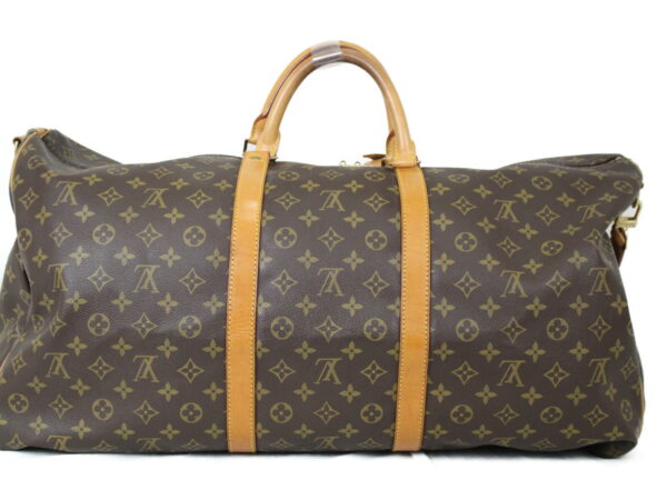 imgrc0075188148 Louis Vuitton Keepall Bandouliere 60 Travel Bag Monogram Brown