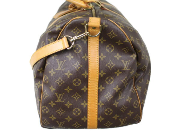 imgrc0075188149 Louis Vuitton Keepall Bandouliere 60 Travel Bag Monogram Brown