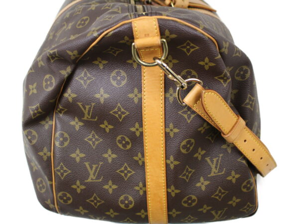 imgrc0075188150 Louis Vuitton Keepall Bandouliere 60 Travel Bag Monogram Brown