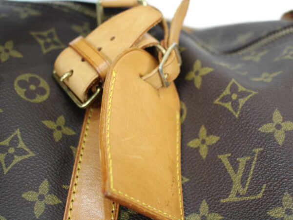 imgrc0075188156 Louis Vuitton Keepall Bandouliere 60 Travel Bag Monogram Brown