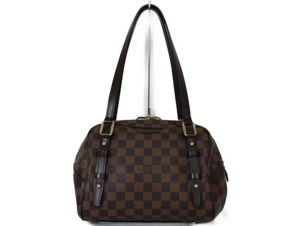 imgrc0075190557 Louis Vuitton Livitton Pm Shoulder Bag Damier Ebene Brown