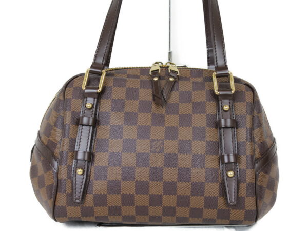 imgrc0075190558 Louis Vuitton Livitton Pm Shoulder Bag Damier Ebene Brown