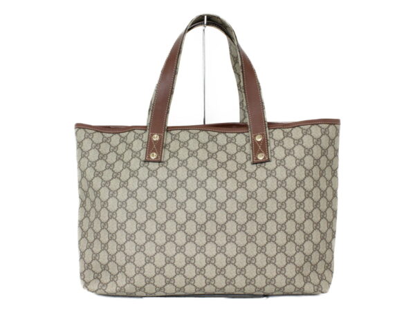 imgrc0075201535 Gucci GG Plus Tote Bag Canvas Brown