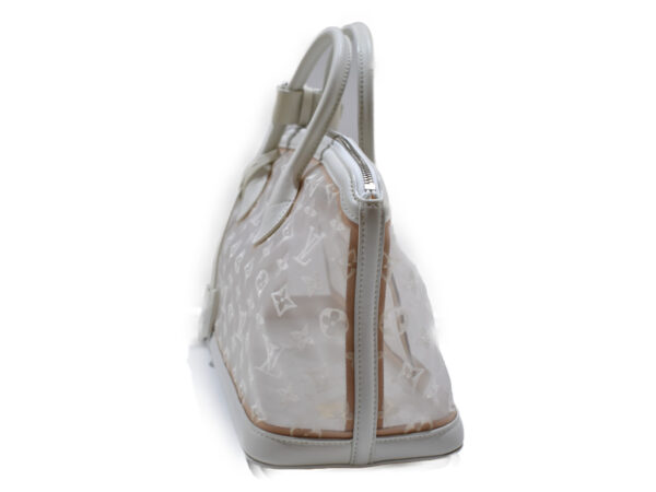 imgrc0075205586 Louis Vuitton Lock It Bag Monogram Transparency White