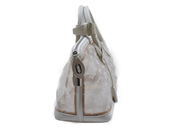 imgrc0075205587 Louis Vuitton Lock It Bag Monogram Transparency White