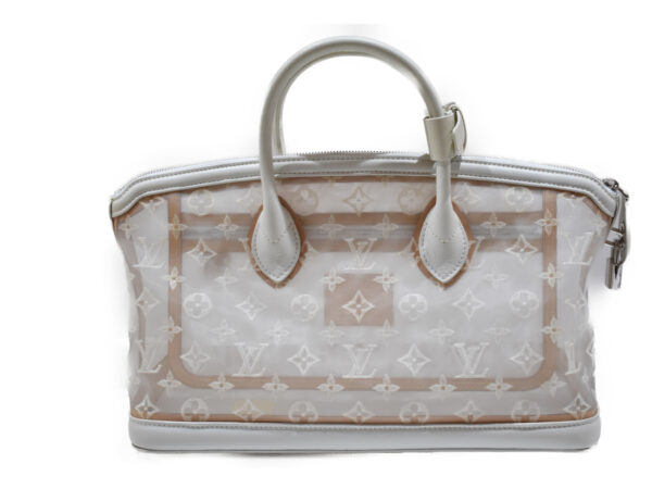 imgrc0075205588 Louis Vuitton Lock It Bag Monogram Transparency White