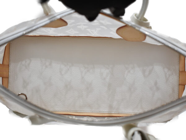 imgrc0075205590 Louis Vuitton Lock It Bag Monogram Transparency White