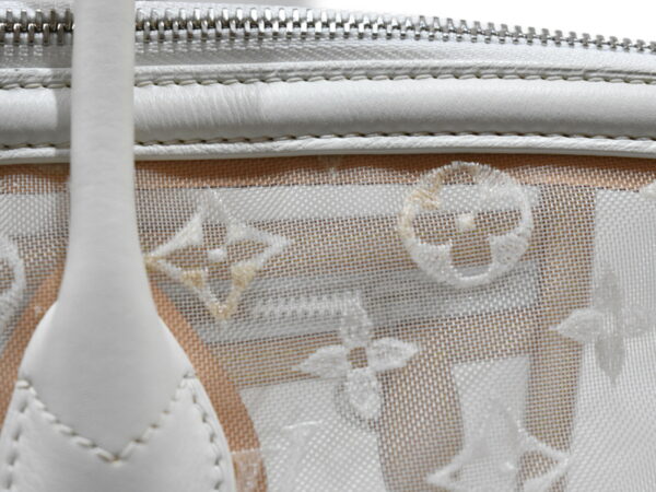 imgrc0075205591 Louis Vuitton Lock It Bag Monogram Transparency White