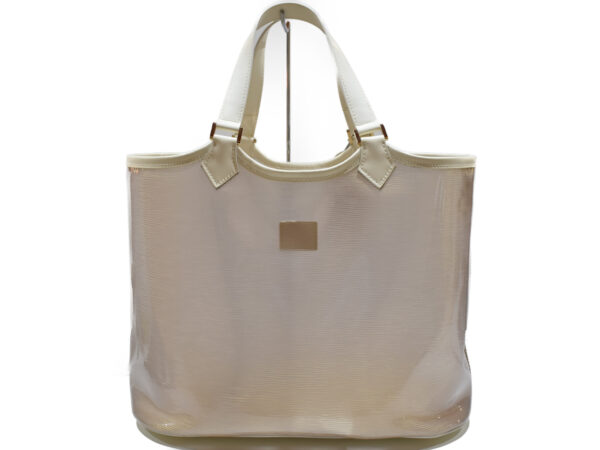 imgrc0075205722 Louis Vuitton Lagoon Bay Tote Bag Epiplage White Vinyl