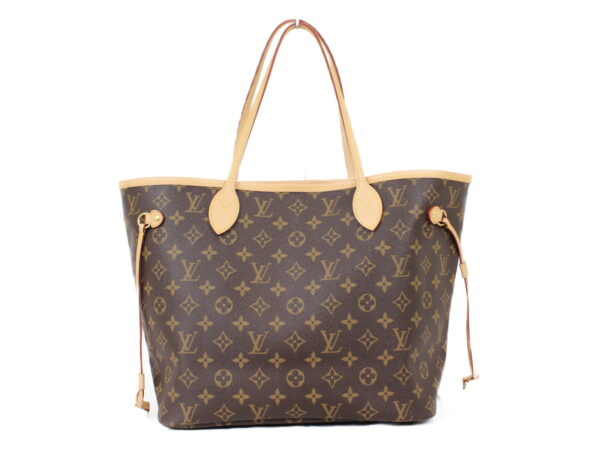 imgrc0075209197 Louis Vuitton Neverfull MM Monogram Tote Bag Brown