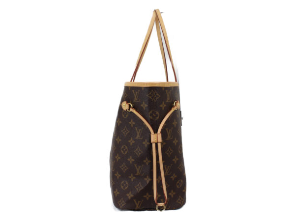 imgrc0075209198 Louis Vuitton Neverfull MM Monogram Tote Bag Brown