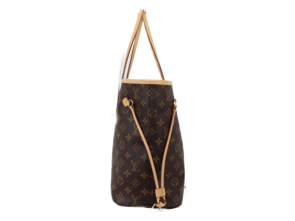 imgrc0075209199 Louis Vuitton Neverfull MM Monogram Tote Bag Brown