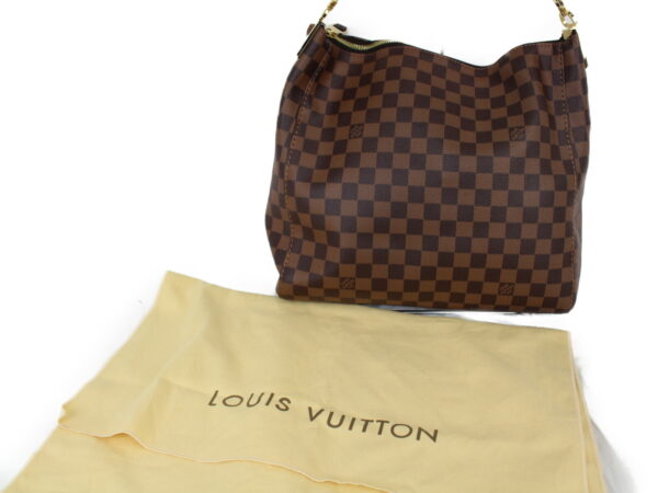 imgrc0075210749 Louis Vuitton Portobello PM Damier Ebene Canvas Shoulder Bag