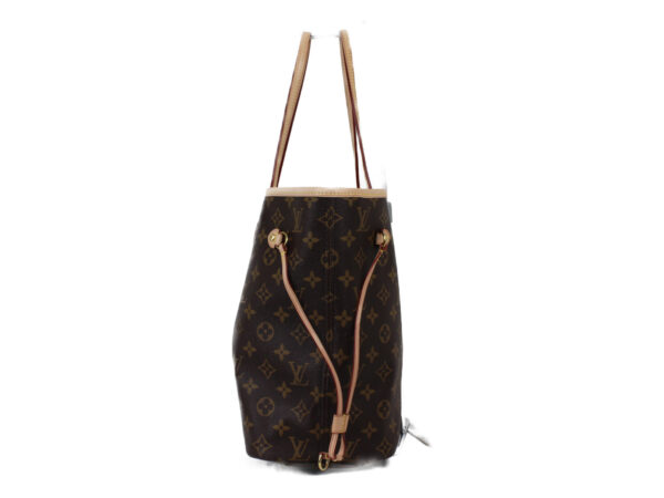 imgrc0075212412 Louis Vuitton Neverfull MM Monogram Tote Bag Brown